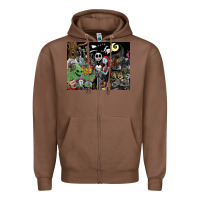 Chestnut nightmare before christmas Zipper Hoodie - FloraArt