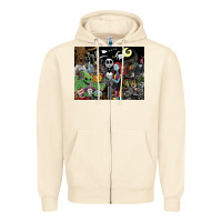 Sandshell nightmare before christmas Zipper Hoodie - FloraArt