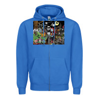 True Royal nightmare before christmas Zipper Hoodie - FloraArt