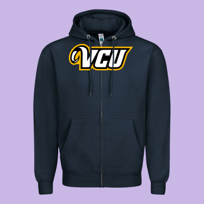 Vcu Gifts Zipper Hoodie Designed By Floraart