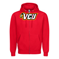 Red vcu gifts Zipper Hoodie - FloraArt