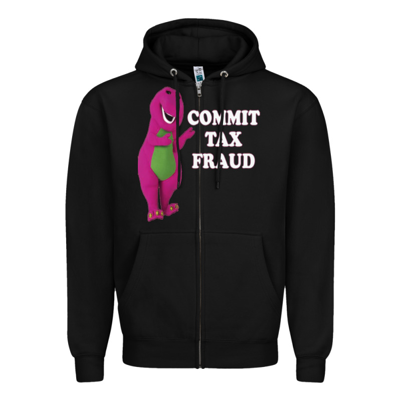 Commit Tax Fraud Essential Zipper Hoodie by FloraArt | Teevron