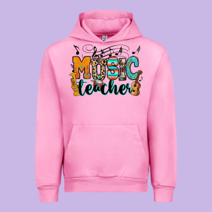 Music Teacher Urban Hoodie Designed By Ranaportraitstore