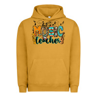 Pigment Peanut Butter music teacher Urban Hoodie - RanaPortraitStore