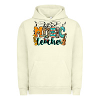 Pigment Pistachio music teacher Urban Hoodie - RanaPortraitStore