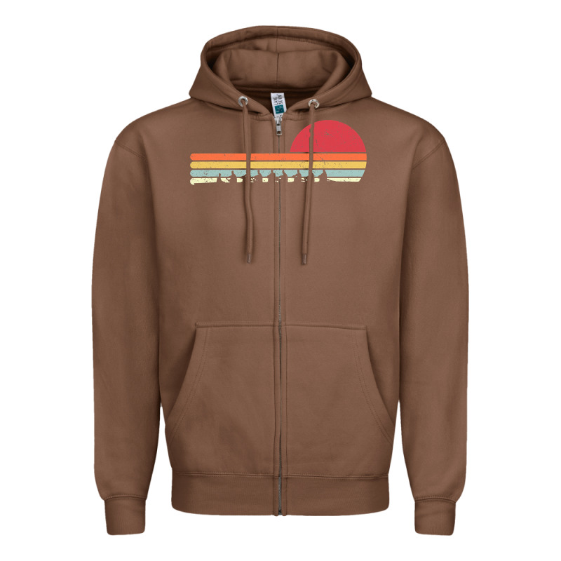 Rowing . Retro Style  For Rower Zipper Hoodie by FloraArt | Teevron