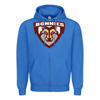 True Royal st. bonaventure bonnies Zipper Hoodie - FloraArt