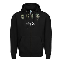 Black ELEKTRA STAIND Zipper Hoodie - FloraArt