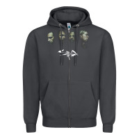 Smoke ELEKTRA STAIND Zipper Hoodie - FloraArt