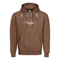 Chestnut ELEKTRA STAIND Zipper Hoodie - FloraArt