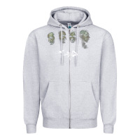 Heather Grey ELEKTRA STAIND Zipper Hoodie - FloraArt