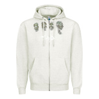 Oatmeal Heather ELEKTRA STAIND Zipper Hoodie - FloraArt
