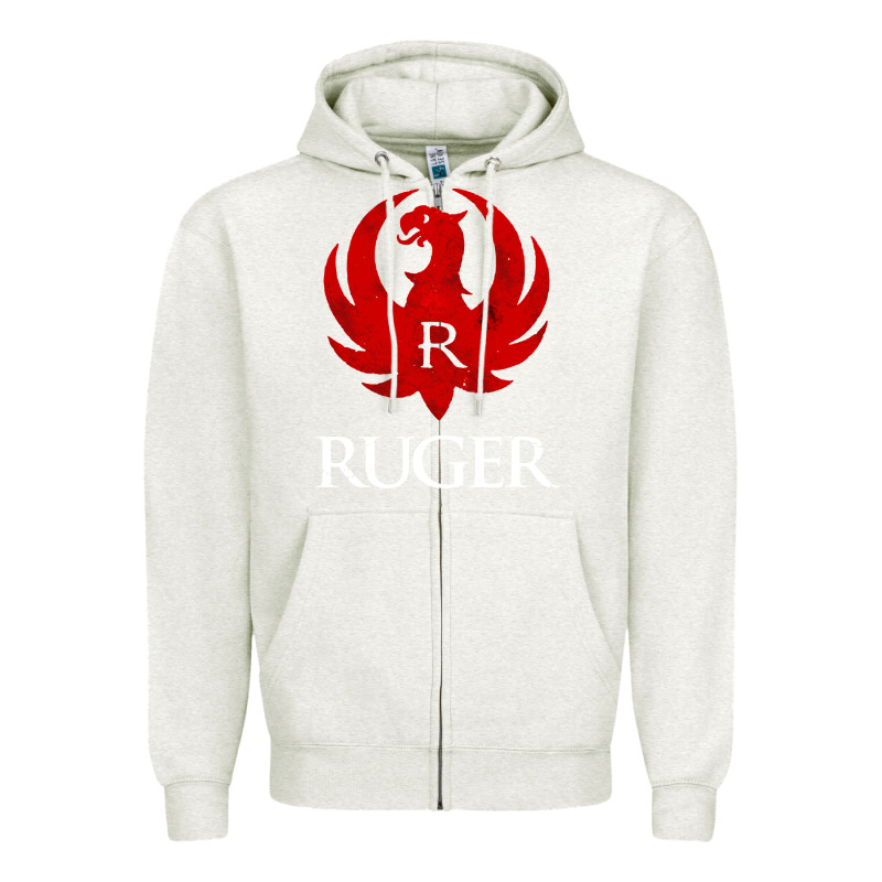 Vintage Ruger Zipper Hoodie by FloraArt | Teevron