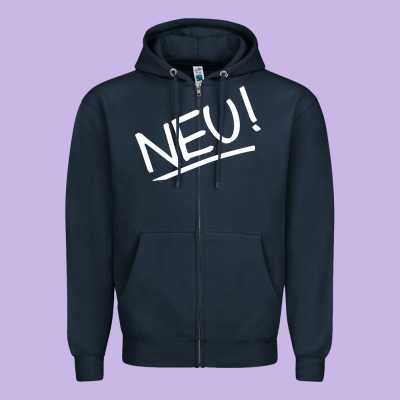 #neu #german #krautrock Experimental Music Birthday Present Zipper Hoodie Designed By Floraart