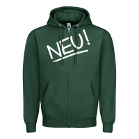 Sports Green #neu #german #krautrock experimental music birthday present Zipper Hoodie - FloraArt