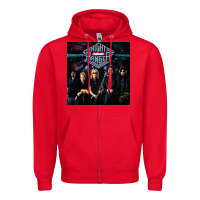 Red night ranger 3 copy Zipper Hoodie - FloraArt