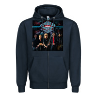 Navy night ranger 3 copy Zipper Hoodie - FloraArt