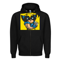 Black snikt i, wolverine Zipper Hoodie - FloraArt