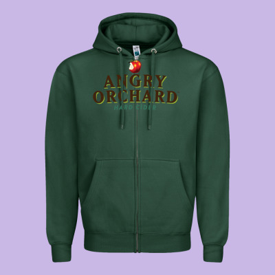Official Merchandise Of Angry Orchard Hard Cider .png Zipper Hoodie Designed By Floraart