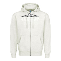 Oatmeal Heather whistler british columbia shirt long sleeve, mountain tee Zipper Hoodie - FloraArt