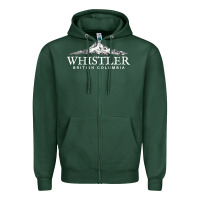 Whistler British Columbia Shirt Long Sleeve, Mountain Tee Zipper Hoodie | Teevron