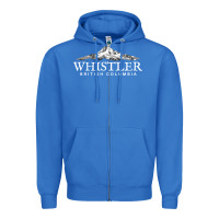 True Royal whistler british columbia shirt long sleeve, mountain tee Zipper Hoodie - FloraArt