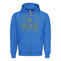 True Royal Hooj Choons (Olive Green) Zipper Hoodie - FloraArt