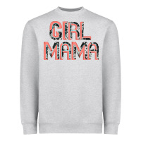 Heather Grey girl mama Artistshot Heavyweight Sweatshirt - JahusDesignShop