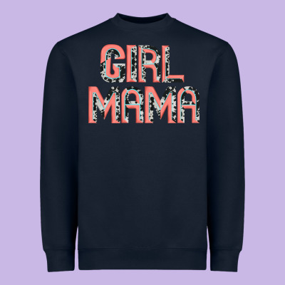 Girl Mama Artistshot Heavyweight Sweatshirt Designed By Jahusdesignshop
