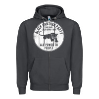 Smoke oakland california 1966 black panther party   dist Zipper Hoodie - FloraArt