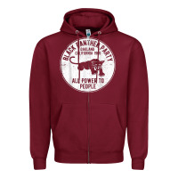 Oakland California 1966 Black Panther Party   Dist Zipper Hoodie | Teevron