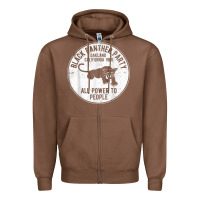 Chestnut oakland california 1966 black panther party   dist Zipper Hoodie - FloraArt