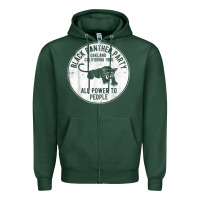 Sports Green oakland california 1966 black panther party   dist Zipper Hoodie - FloraArt