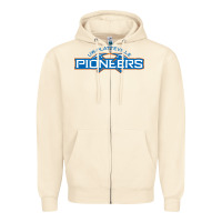Sandshell wisconsin platteville pioneers Zipper Hoodie - FloraArt
