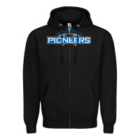 Black wisconsin platteville pioneers Zipper Hoodie - FloraArt