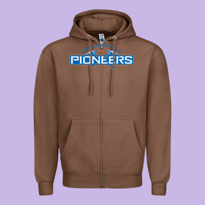 Wisconsin Platteville Pioneers Zipper Hoodie Designed By Floraart