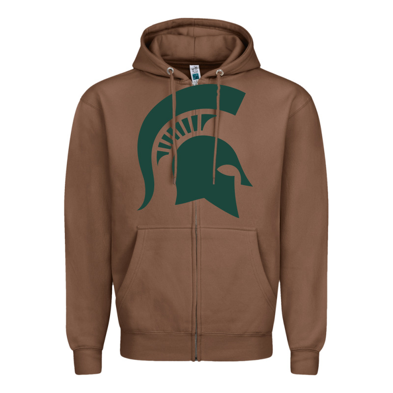 The Michigan State Spartans Zipper Hoodie by FloraArt | Teevron