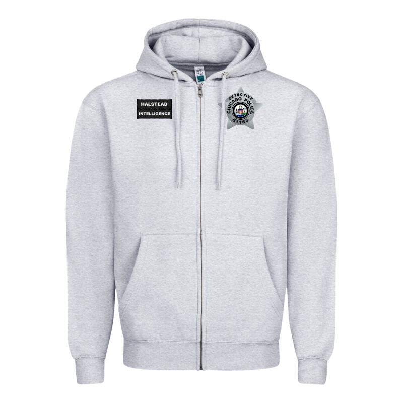 Chicago P.d - Detective Jay Halstead - Intelligence Badge Vest Zipper Hoodie by FloraArt | Teevron