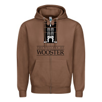 Chestnut college of wooster Zipper Hoodie - FloraArt