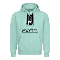 Seafoam college of wooster Zipper Hoodie - FloraArt