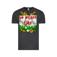 No Place Like Home Baseball Vintage Tee | Teevron