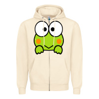 Sandshell keroppi Zipper Hoodie - FloraArt