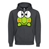 Keroppi Zipper Hoodie | Teevron