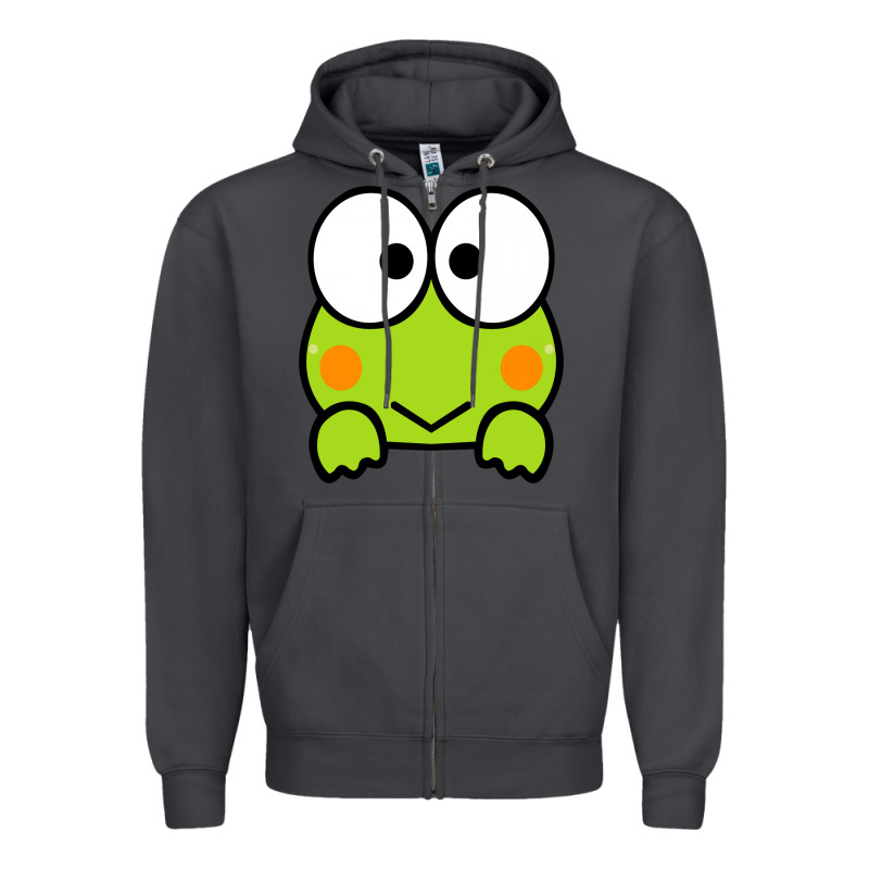 Keroppi Zipper Hoodie by FloraArt | Teevron