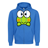 True Royal keroppi Zipper Hoodie - FloraArt