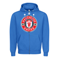 True Royal United manchester Zipper Hoodie - FloraArt