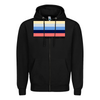 Black biarritz france 1990 Zipper Hoodie - FloraArt