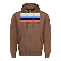 Chestnut biarritz france 1990 Zipper Hoodie - FloraArt