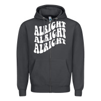 Smoke alright alright alright Zipper Hoodie - ArtMosaic