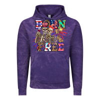 Cloud Purple boy grandma Vintage Hoodie - CowhideDigitalArt